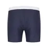 Double couche Extra Large haut de gamme hommes quart plat Angle maillot de bain couleur unie à lacets maillots de bain0b47p1gfpi39