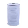 200 Yards Longueur 0 12 Pouces Largeur Tressé Bande Élastique Cordon Tricot Bande pour Coudre DIY Masque Couvre-lit1346D