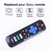 Labratek Smart Remote Control For Roku Tv Remote Fixed Code Remote Control With Netflix And Hulu Youtube Rf Receiver Module For All Roku Series TV&TCL&Hisense TV