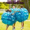 Gry nowatorskie 60 cm Zorb Ball Pvc Blue Red Reflatible Bubble Ball Ball Pump For Children Family Family Outdoor Game Sports Toy 230713