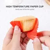 Festive Supplies Colorful Paper Cake Mold Round Shaped Muffin Cupcake Baking Molds Kitchen Cooking Bakeware Maker DIY Decorating Tool