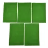 Fleurs décoratives 5 pcs Faux Gazon Prairie Artificielle Simulation Mousse Pelouse Faux Herbe Verte Tapis Tapis DIY Micro Paysage Maison Étage Décor