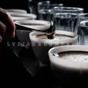 Colheres de café Colher de café profissional Ferramentas de degustação Barista Colher de degustação de aço inoxidável Avaliação Colher de cabo longo 230712