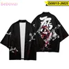 Ethnic Clothing Fashion Japanese Kimono Suit Samurai Harajuku Cardigan Women Men Cosplay Yukata Tops Pants Set Plus Size 5XL 6XL L284z