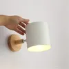 Wandleuchte Macaron Modernes Licht Einfache Nachttischlampe Nordic Wandleuchte für Gang Leseraumlampen Lustehalter Schlafzimmerdekor