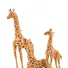 Dev boyutu zürafa peluş oyuncaklar sevimli doldurulmuş hayvan yumuşak bebek çocuklar doğum günü hediyesi bütün6157608