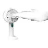 Ventilateur d'atomiseur portable ventilateur de refroidissement par brumisation d'eau humidificateur rechargeable USB dispositif hydratant Mini ventilateur de brouillard d'eau à 3 vitesses4559287