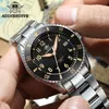 Addies Dive NH35 Automatyczny zegarek w jedną stronę obrotowy pierścień ceramiczny 316L zegarek ze stali nierdzewnej Sapphire Crystal 200m Waterproof Watch
