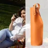 Storage Bags Luxury PU Leather Wine Bottle Handy Single Favor Packaging Champagne Cover Carry Bag