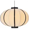 Lampy wiszące nowoczesne japoński w stylu obiadowym wisząca sufit Light Fabric Lantern Lighting Optionk do wystroju domu E27 LED żarówka