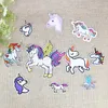 10 Kinds of Unicorn Patches for Clothing Bags Iron on Transfer Applique Patch for Dress Jeans DIY Sew on Embroidery Kids Fancy Sti280H