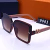 Luxurys designer kvinnor män solglasögon adumbral uv400 glasögon klassiska märken glasögon kvinnliga solglasögon metallram solglasögon med låda