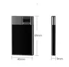 Latest Torch Jet Lighter 6 Colors Metal Inflatable No Gas Cigar Butane Windproof Press down Lighters Smoking Tool Accessories