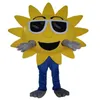 2018 Remise Usine Personnalisé Tournesol Mascotte Costume LOGO Personnage De Dessin Animé Déguisement Adulte Outfit191l