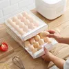 Storage Bottles Egg Container For Refrigerator 40 Grid/2 Layer Holder Drawer Fresh Box