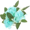 Candle Holders Green Wreath Props Flower Centerpieces Tables Floral Rings Desktop Fake Plastic Pillar Candles