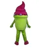 Costumes 2023 Performance Mascot Ice Creamot Costume Halloween Birthday Party Publicité Parade Adulte Utiliser le costume en plein air