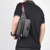 5a 2023 Männer Ledertaschen Unisex Männer Frauen Ledersportläufer Fanny Pack Bauch Taille Bum Bag Fitness Running Gürtel Jogging Beutel zurück