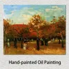 Canvas Kunstwerk Het Bois De Boulogne Vincent Van Gogh Schilderij Handgemaakte Impressionistische Landschapskunst Voor Eetkamer