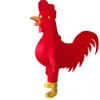 2018 Rabatt Factory Chicken Mascot Costume for Adult Fancy Dress Party Halloween Cock Costume 251k