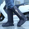 Rain Boots Waterproof Anti-Scid Rain-Bosesing Shoe Cover Water Shoe Cover Woted Wear-Resistent High-cylinder Regn Overshoes Rain Boots 230713