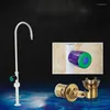 Baterie umywalkowe do łazienki Vidric jednoportowy laboratoryjny kran uchwyt mieszacz zimnej wody Lab Elbow Tap