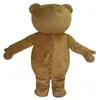 2021 Factory Teddy Bear Mascot Costume Cartoon Fancy Dress fast Adult Size295r