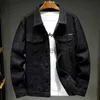 Men's Jackets 4 Color Men's White Khaki ArmyGreen Denim Jacket Loose Fashion Comfortable Men Clothing Coat Stretch Slim Jeans Cargo Jacket J230713