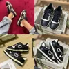 Nieuwe designer heren en dames dezelfde prachtige compacte luxe casual sneakers van hoge kwaliteit geborduurde letterstiksels damesschoenen boordschoenen