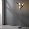 Lampadaires Nordic Light Designer Creative Minimaliste Led Maison Décorative Lampe Ambiante Pour Salon Chambre Chevet Stand Éclairage
