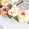 Kopfschmuck Braut Kranz Simulation Rose Blume Kopfschmuck Handgemachte Haarschmuck Hochzeit Kleid Spot Großhandel
