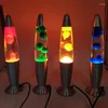 Nachtverlichting Creatieve Kwallen Lamp Paraffine Vulkanische Lava Gift Woonkamer Slaapkamer Nachtkastje Woondecoratie Klein Licht