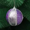 Party Decoration Teellook 8cm Cloth Ball Christmas Tree Pendant Supplies