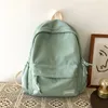 Torby szkolne Wodoodporne nylonowe plecak dla kobiet dużego koloru dziewcząt torba podróżna