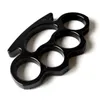 Brass Knuckles Mticolor Thickened Metal Knuckle Duster Four Finger Tiger Outdoor Cam Safety Defense Pocket Edc Tool Drop Delivery Sp Dho4G