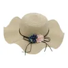 Berets Breathable Wide Brim Straw Sun Hat For Women - Foldable Flanging Protection Cap Outdoor Travel Beach And Holiday