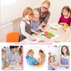 Opslagflessen 10 stuks Accessoires Hout Boom Mallen Houten Gereedschap DIY Kids Stencils Handwerk Benodigdheden Punch Slush