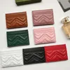 fashion designer woman Card Holders small wallet men Designer purse Pebble leather luxurys black pink