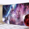 Tapestries science fiction planet hem dekoration tapestry mandala psykedelisk scen tapestry bohemian kudde soffa filt yogamat r230713