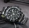 Los mejores relojes de diseño para hombre reloj de calidad 40 mm cuarzo PLEGABLE hebilla de cristal de zafiro clásicos Montre de luxe homme relojes de pulsera