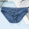 Underpants Ice Silk Men Underwear Sexy Men Briefs Underwear Thin Breathable Bikini Men Jockstrap Cuecas Penis Pouch Briefs Men Underpants J230713