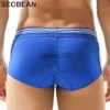 Mutande SEOBEAN Marca Intimo maschile Boxer in cotone traspirante Mutandine da uomo U Custodia convessa Mutande sexy Boxer a vita bassa Pantaloncini Homme J230713