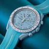Paski do zegarków z gumy silikonowej dla Omega X MoonSwatch zakrzywiony koniec TPU bransoletka z paskiem mężczyźni kobiety sporty do nurkowania Watchband 20mm 230712