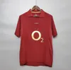 Retro Soccer Jersey Highbury Home قميص كرة القدم Pires Henry Reyes Bergkamp 94 95 Adams Persie 96 97 02 03 04 05 06 Galla 86 87 89 Wright Reyes V.Persie Vieira Fabregas