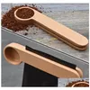 Cuillères À Café En Gros Cuillère En Bois Avec Clip Cuillère À Soupe En Bois De Hêtre Massif Mesure Cuillères À Thé Clips Cadeau Drop Delivery Accueil G Dhk5X