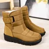 Nuevas Botas de Mujer, zapatos de invierno ligeros, botines impermeables para Mujer, Botas de nieve antideslizantes, calzado de Mujer, Botas de Mujer L230704