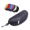 Étuis pour lunettes de soleil Étui à lunettes portable Lecture Sac de transport Boîte à fermeture à glissière rigide Sac de voyage Pochette 12 couleurs Drop Delivery Fashion Accessori Dh65H