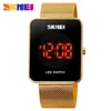 Skmei 1900 Męskie LED LED Digital Wrisroof Waterproof Clock Enloj Hombre Stali Stal Strap Sport Watche