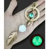 Keychains Game Genshin Impact Scaramouche Keychain Wanderer Vision of God Cosplay Anime Kunikuzushi Keyring Pendant Bag Charm Gift