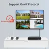 Caméras IP 8MP 4K Caméra Wifi Surveillance extérieure Sécurité à domicile Protection CCTV Wi Fi Camara 5MP Vidéo Wi Fi Étanche CamHi Cam 230712